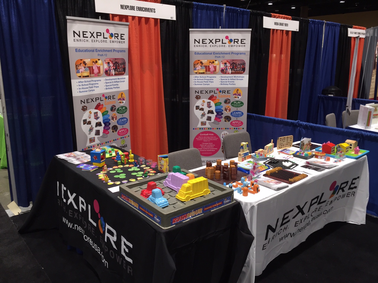 Nexplore exhibits at National After School Association Convention in